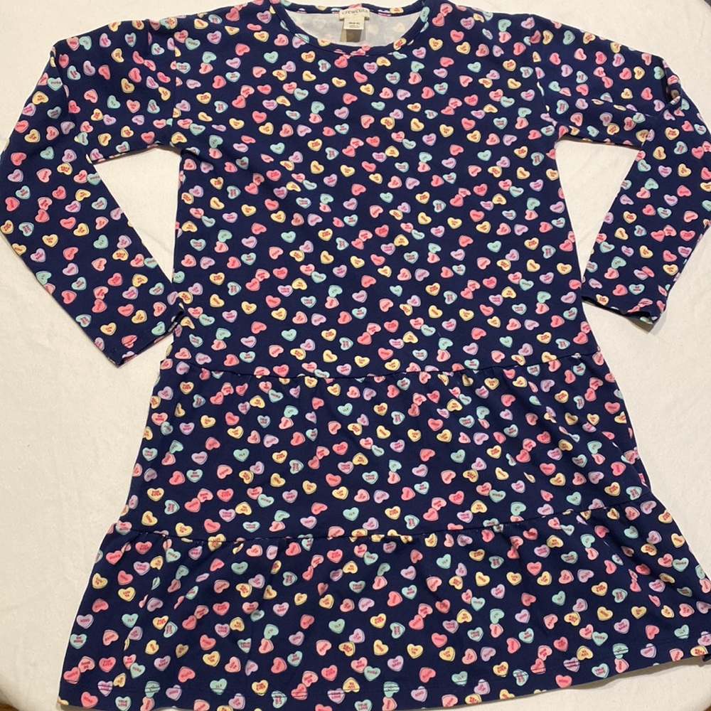 Crewcuts Valentines heart dress
